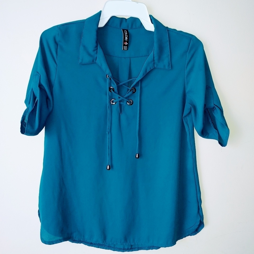 Colori blue Blouse size Small